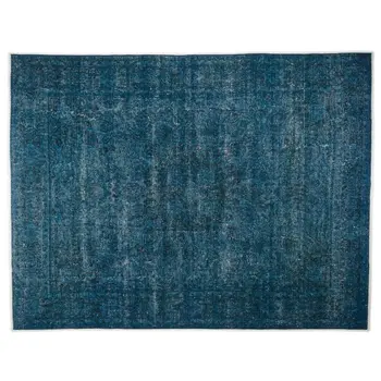

Handmade Turquoise Vintage Persian Area Rug 290x374 Cm-9'6''X12'3''