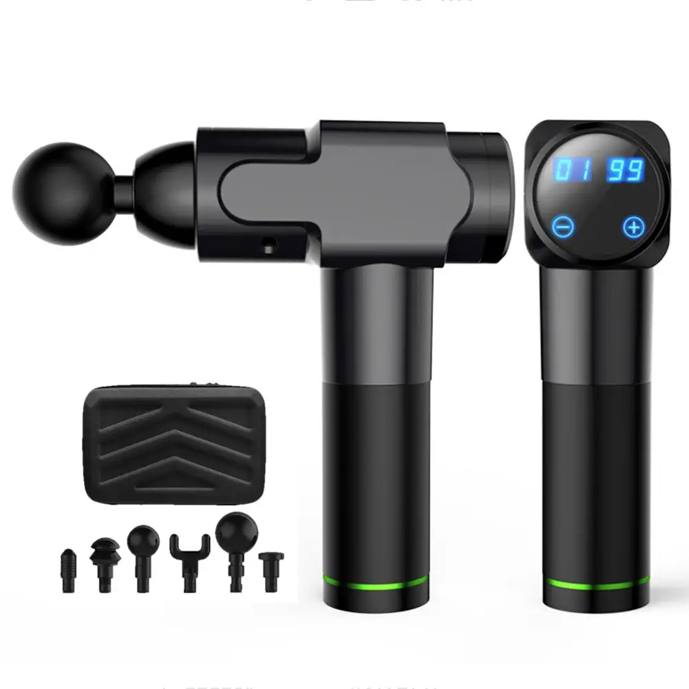 

Electric Muscle Massager Therapy Fascia Massage Deep Tissue Muscle Vibration Muscle Relaxation Fitness Equipment With Bag
