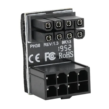 

PH38A 6PIN Power Interface Converter 180 Degree Angled Power Adapter Connector Power Connector