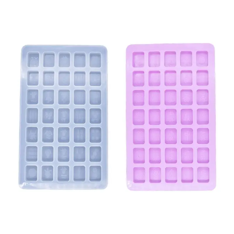 

DIY Silicone Small Mahjong Mold Crystal Drop Gel High Mirror Idea Creative Mold Handmade Accessories