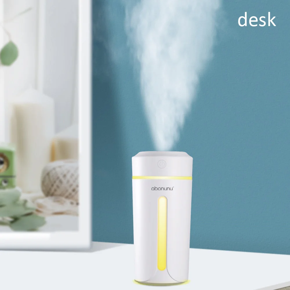 Чашка увлажнитель воздуха ароматерапия Humidificador Difusor USB Арома эфирные масла диффузор для дома и офиса светодиодный ночник 270 мл