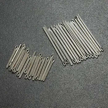 

Silver Cotter Pins Fastner Clip Straight Industrial Assortment Tool Kit