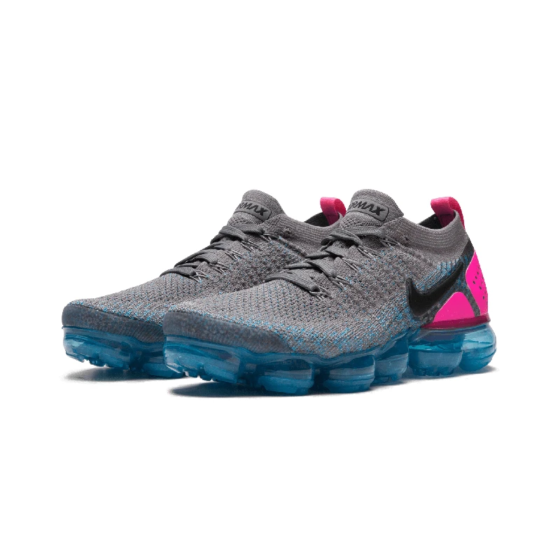 Оригинальные подлинные женские кроссовки для бега NIKE Air Max Vapormax Flyknit, уличная спортивная обувь, низкая, удобная, ударная, 942843