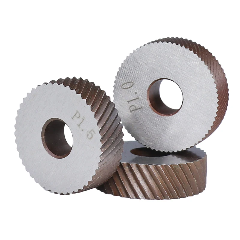2.0mm Reticulated Knurling Knife Gear Shaper Cutter Reticulated Knurling Wheel Inner Hole Embossing Lathe knurling tool set
