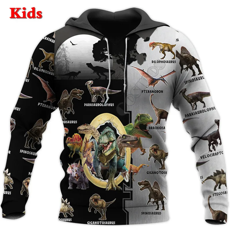 

Love Dinosaur Hoodies 3D All Over Printed Kids Sweatshirt Child Long Sleeve Boy For Girl Funny Animal Pullover Drop Shipping 06