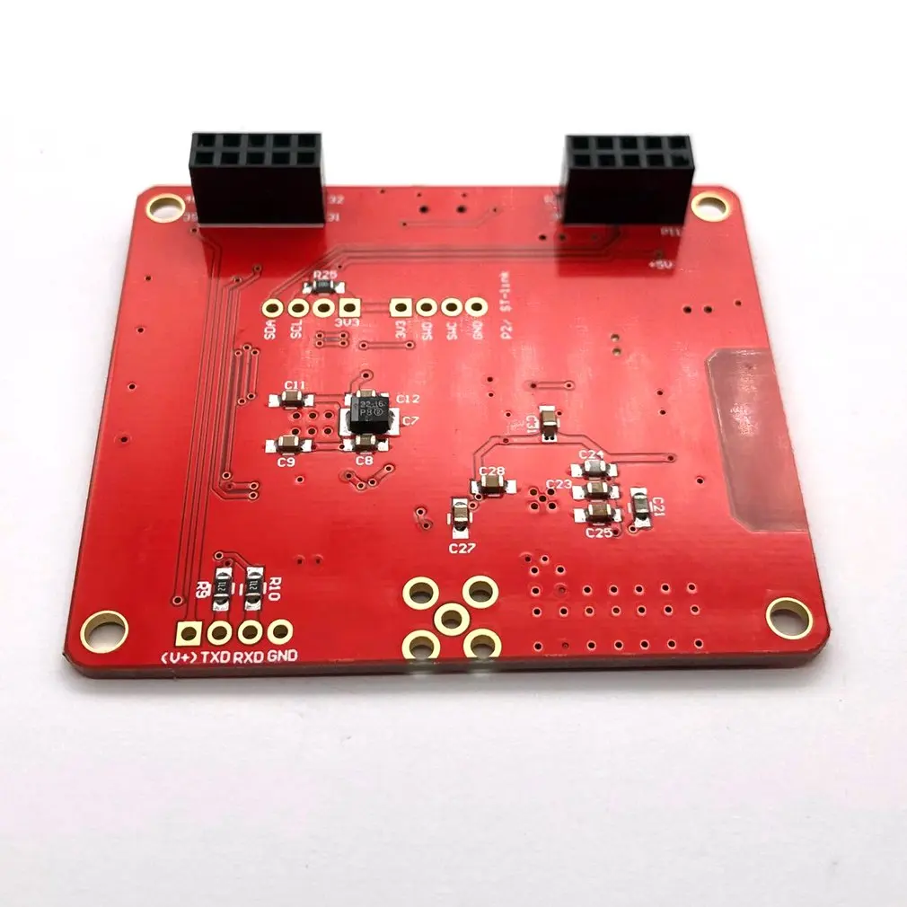 2,0 модуль точки доступа поддержка P25 DMR YSF NXDN для Raspberry Pi тип B 3B 3B+ с антенной платы Красный