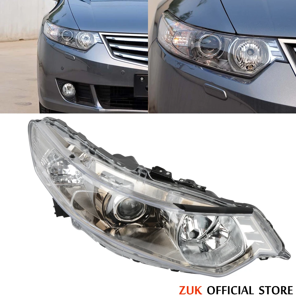 Налобный фсветильник ZUK галогенный HID для HONDA ACCORD EURO SPIRIOR 2009 2010 2011 2012 33150 TP5 H01 33100