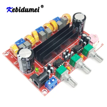 

Kebidumei Amplifier Board TPA3116D2 50Wx2+100W 2.1 Channel Digital Subwoofer Power 12~24V