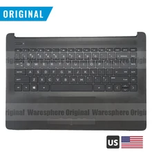 Упор для рук для hp Pavilion 14-CK 14T-CM000 14-ck0002TU 14-dg0000TU верхний чехол с американской клавиатурой L23241-001