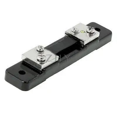 DC Shunt Resistor 50A 75mV for Current Analogue Panel Meter