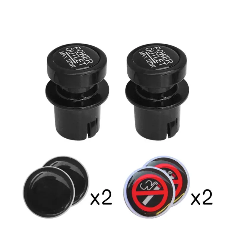 

Car Charger Cigarette Lighter Dust Cover Plug Anti-shock Car-styling
