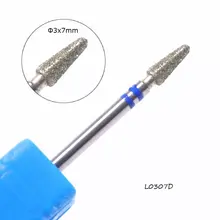 Профессиональное электрическое сверло для ногтей алмазная шлифовальная насадка для ногтей Frez Diamentowy металлическая маникюрная машинка аксессуары