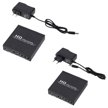 

HDMI to HDMI Video Converter Full HD 720P 1080P Digital High Definition EU/US Power Plug Adapter For HDTV DVD