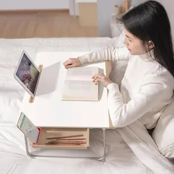

Bed Reading Table Lazy Stand Multifunctional Student With Children Learning To Look Up Simple Tatami Computer Rack Folding