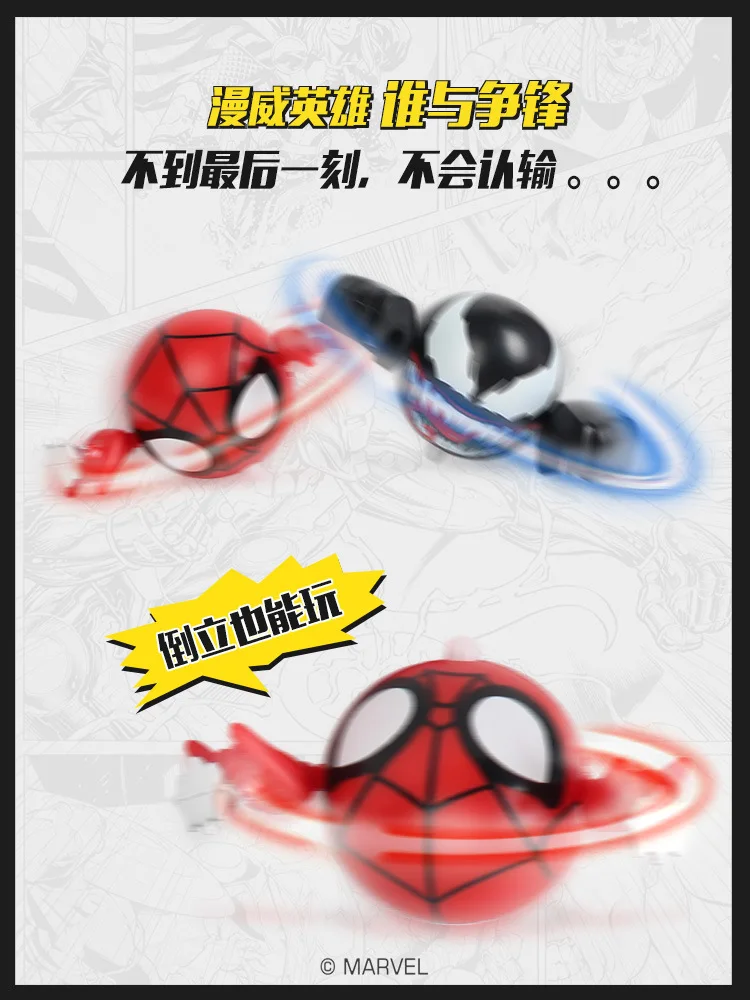 Edos маленькая дрель ветер 4 Marvel Spinner Мстители битва человек-паук Железный человек Америка капитан игрушка