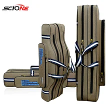 Палатки для зимней рыбалки сумка для удочек 2/3/4 Слои 80/120 см рыбалка рюкзак нейлона Водонепроницаемый Портативный многофункциональный дорожная сумка Sac de pêche XA191G