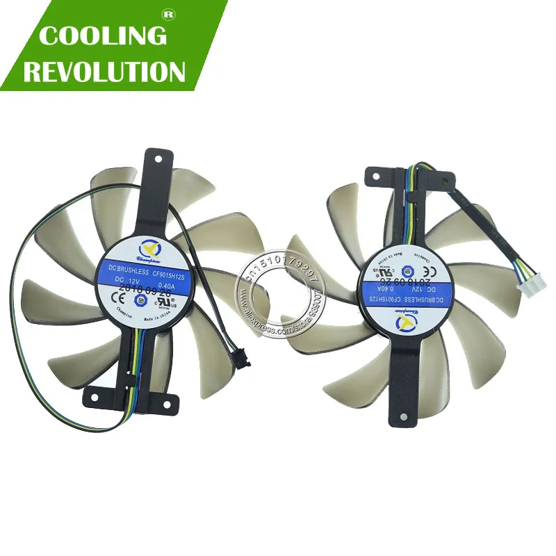 87MM Graphics card cooling fan CF9015H12S DC12V 0.40A 4PIN for ZOTAC Gaming GeForce RTX 2080