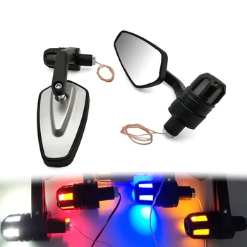 

Motorcycle handle mirror with Turn LED signal light For DUCATI 750SS 800SS/800 Supersport 900SS/900 Sport M900 /900 Monster