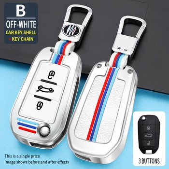 Portachiavi Flip per auto in lega di zinco supporto completo per Peugeot 3008 208 308 508 408 2008 307 4008 per Citroen C4 C4L CACTUS C3 C6 C8 3 Portachiavi Flip per auto in lega di zinco supporto completo per Peugeot 3008 208 308 508 408 2008 307 4008 per Citroen C4 C4L CACTUS C3 C6 C8 - Portachiavi Flip per auto in lega di zinco supporto completo per Peugeot 3008 208 308