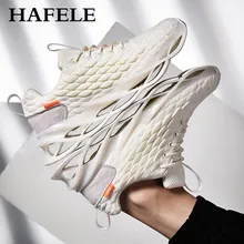 Высшего качества Для мужчин для занятий бегом светильник кружевное; на шнуровке; для прогулок; на толстой подошве; дышащая Спортивная обувь Для мужчин большой на открытом воздухе модная обувь