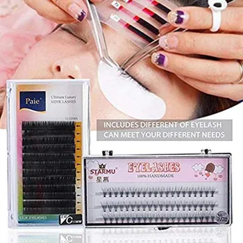 

1 Set False Eyelash Extension Training Kit Exercise Practice Mannequin Head Set Grafting Eyelash Tools Kit Eyelashes Grafting