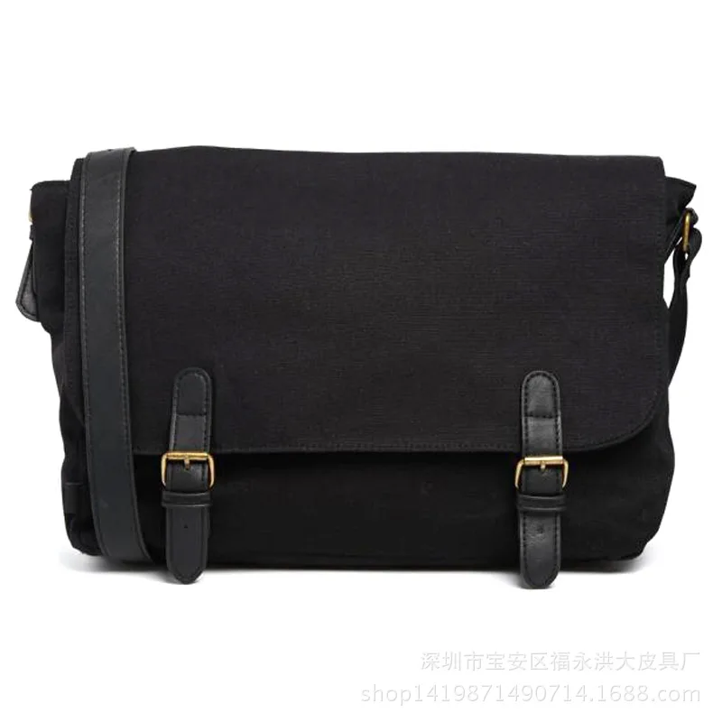 

Wholesale 2019 New Style Men's Bag Europe And America Fashion Messenger Bag Crossbody Bag Men Canvas Bag a Generation of Fat