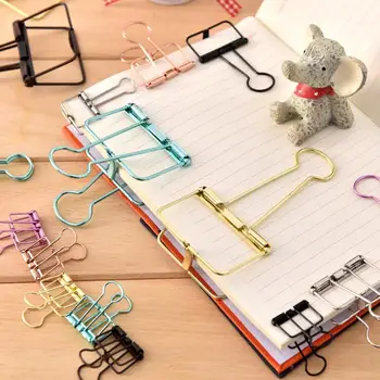 

Cip Colour Notebook Bulldog Folder Clip Mini Metal Bed Nets Clips Assorted