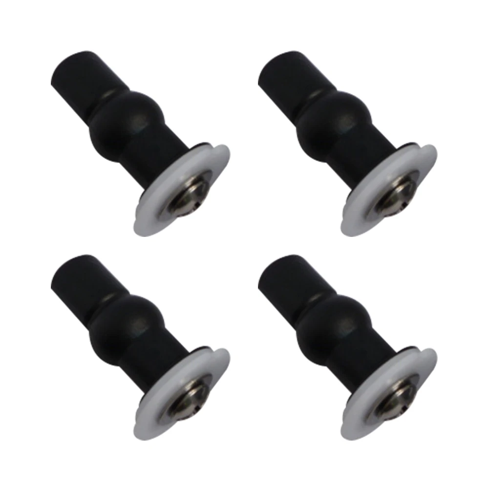 4 Pcs Bathroom Accessories Professional With Gasket Rubber Reusable Fixing Toilet Seat Expansion Screws Hinges Universal Locking