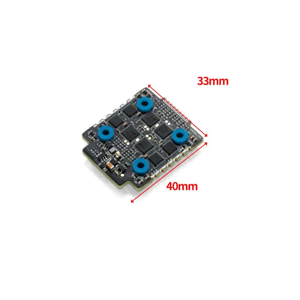 Hobbywing XRotor Micro 40A (20x20) 3 6S 4in1 ESC Blheli 32 Dshot 1200 /150/300/600 для радиоуправляемых дронов RC Frame