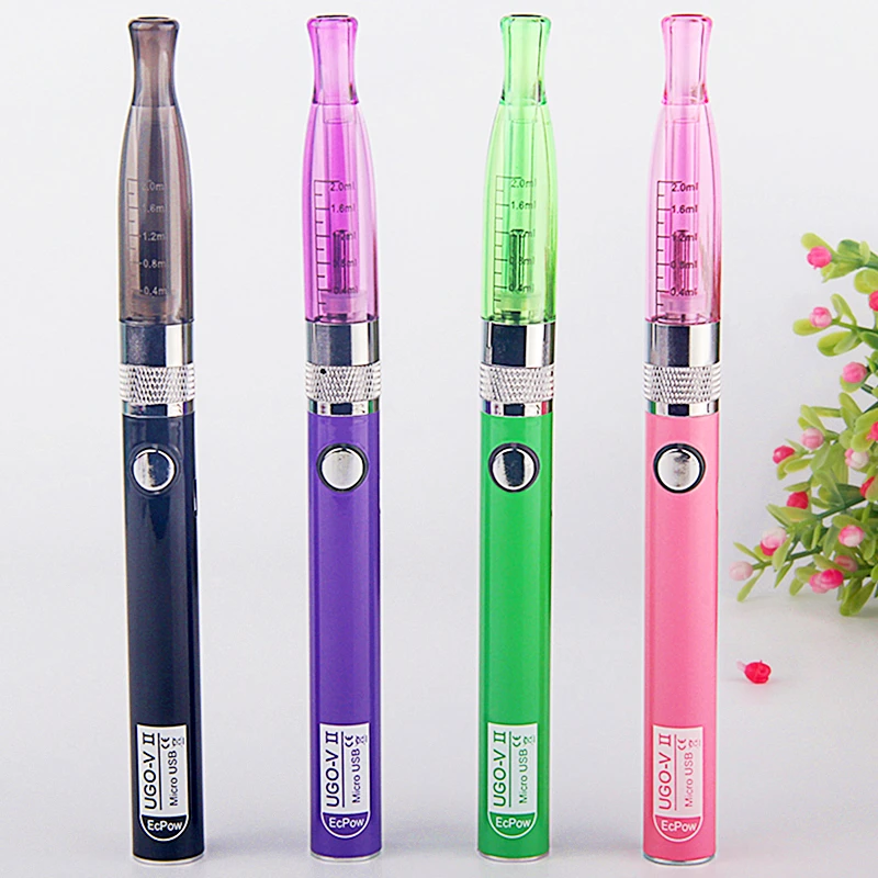 EGO gs H2 клиромайзер электронная сигарета GS h2 Kit 2 0 мл распылитель с ugo v II ручка