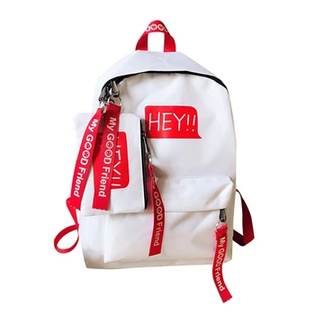 

Casual Pure Simple Backpack Campus Versatile Student Backpack