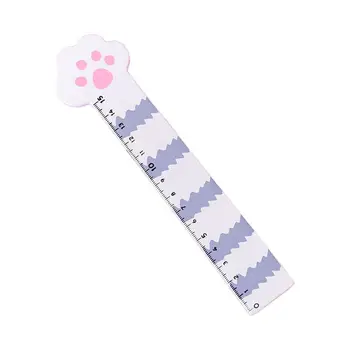 

15cm Kawaii Cat Paw Wooden Ruler Measuring Tools School Office Supply Kids Gift M5TB