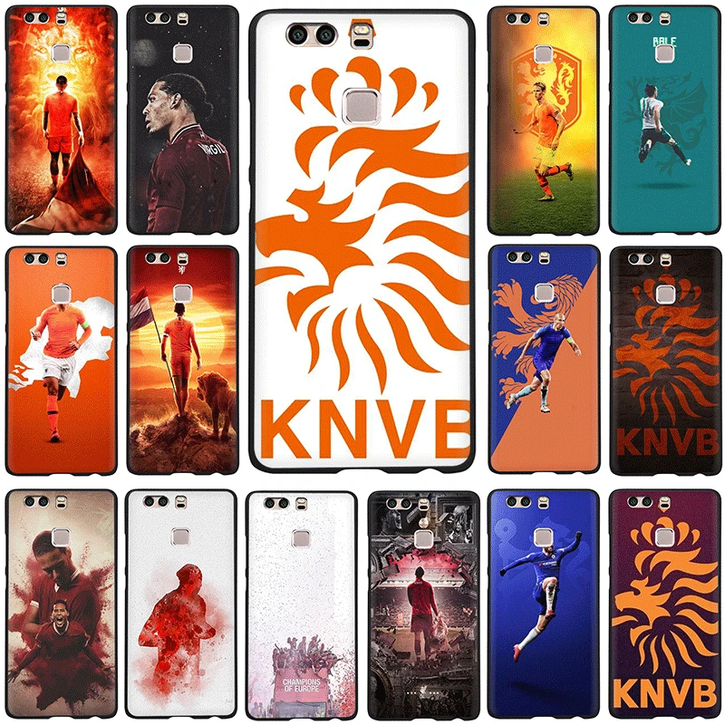 

Netherlands national football van Dijk Soft TPU Silicone phone cover case for Huawei P8 P9 P10 P20 P30 Pro Lite Mini P Smart