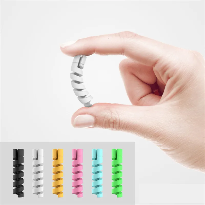 

2pcs/lot Charging Cable Protector Saver Cover for Apple IPhone 8 X USB Charger Cable Cord Adorable and Cute