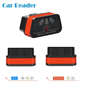 

Vgate iCar2 Bluetooth/WIFI Version OBD2 Code Reader iCar2 For OBDII protocols this version support AndroidIOS/and Windows system
