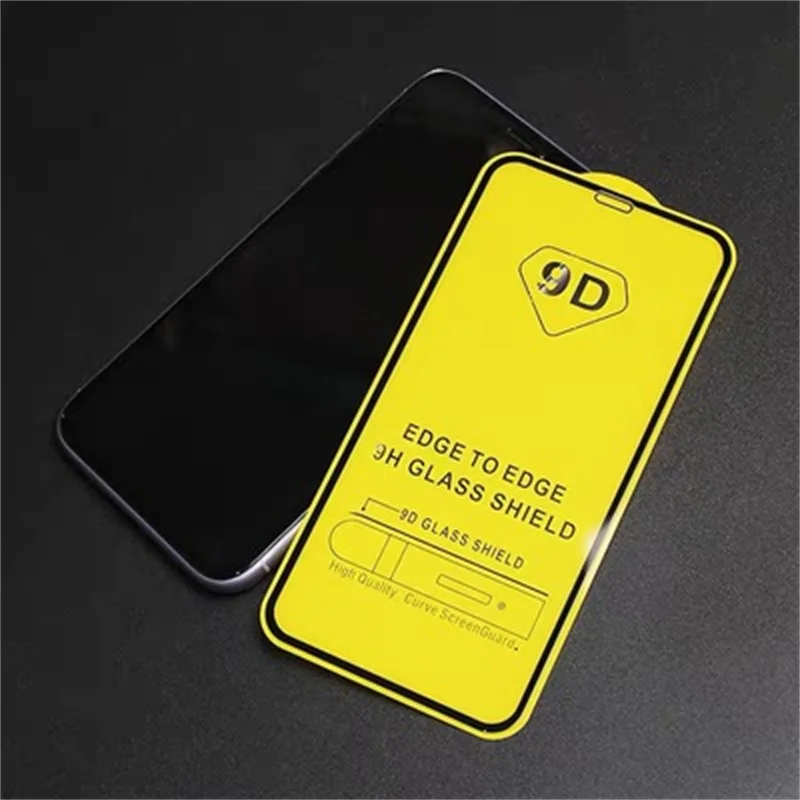 9D Full Coverage 1/5pcs Tempered Glass For iPhone 13 12 11 Pro Max Mini Screen Protector For X XS XR Max se2020 Protective