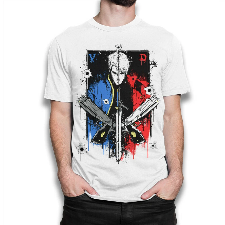 

Devil May Cry T-Shirt, Geek Tee, Men'S Women'S All Sizes Unisex Men Women Tee Shirt