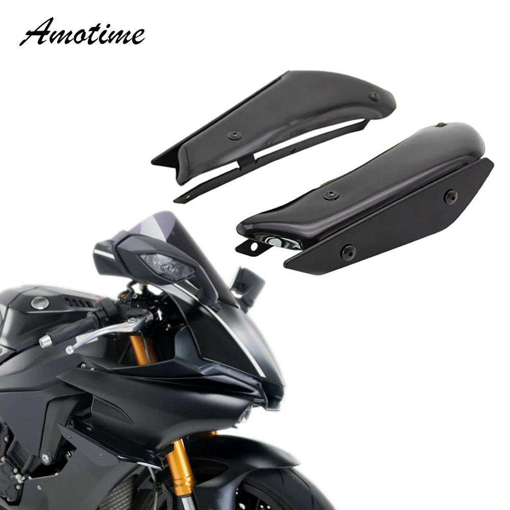 Для CBR1000RR 2017 2018 YAMAHA YZF R1 DOWNFORCE Спойлеры аэродинамического крыла комплект