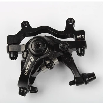 

ZOOM High Quality MTB Disc Brake Calipers Double Drive Road Bike Line Pulling Hydraulic Double Piston Double Drive