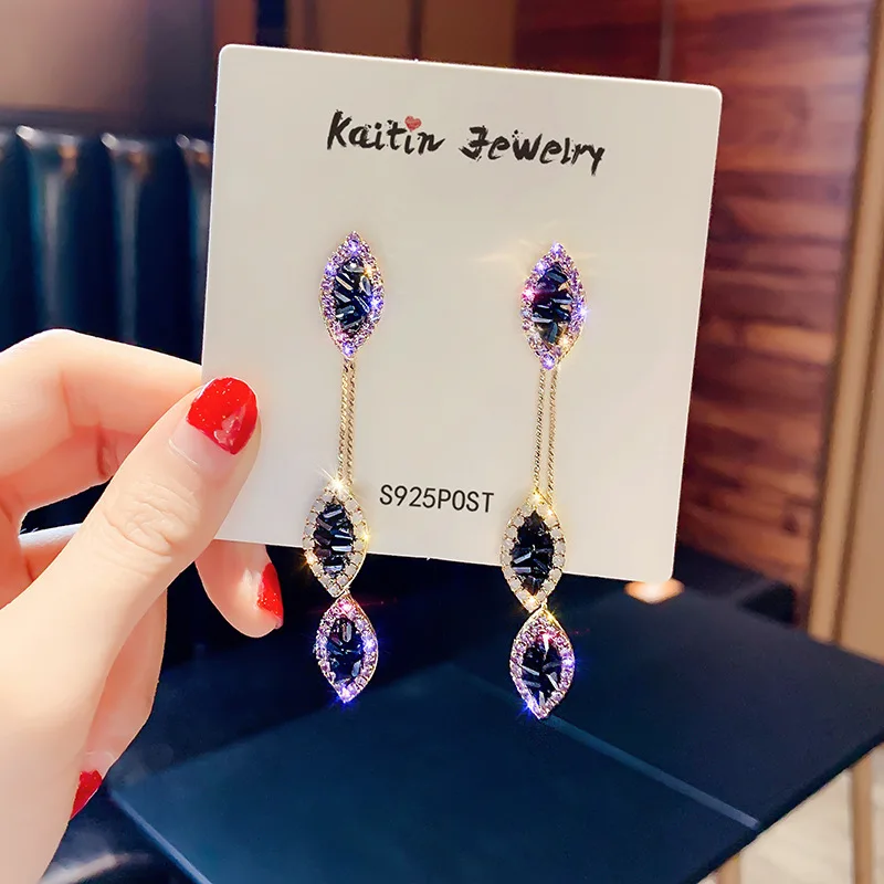 

2019 New Arrival Oorbellen Pendientes Earings Earrings Female Korean Personality Fashion Ear Drop Net Temperament Exaggerated
