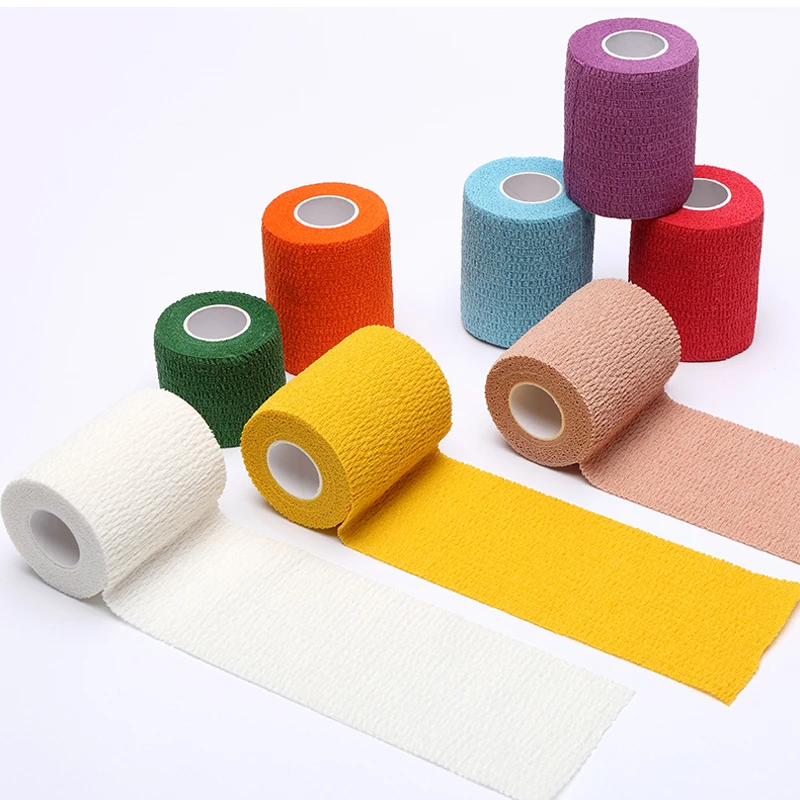 1 Piece Elastic Bandage Tapes Athletic Tape Elastoplast Sports Recovery Strapping Gym Waterproof Muscle Relief Finger Ankle