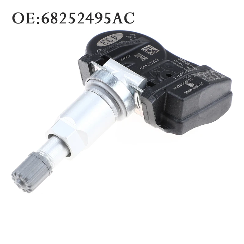 Датчик давления в шинах TPMS датчик для Jeep Srt Grand Cherokee и Trackhawk- 68252495AC 433 МГц