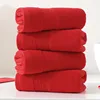 Red 35X75  High Quality New 100%   Adult Men women  Gift Water Absorption Home Bath Towel Face Towel 6