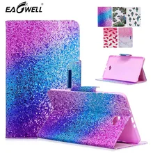Чехол для планшета samsung Galaxy Tab E 9,6 T560 T561, окрашенный кожаный флип-чехол с подставкой, умный чехол для samsung Tab E 9,6 дюймов