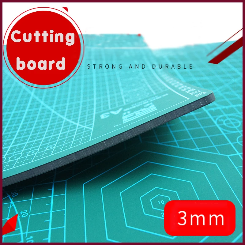 

Cutting Board A2 A3 A4 A5 Double-sided Cutting Pad Pvc Folding Manual Scraping Tool Diy Dark Green Engraving Pad Self-healing