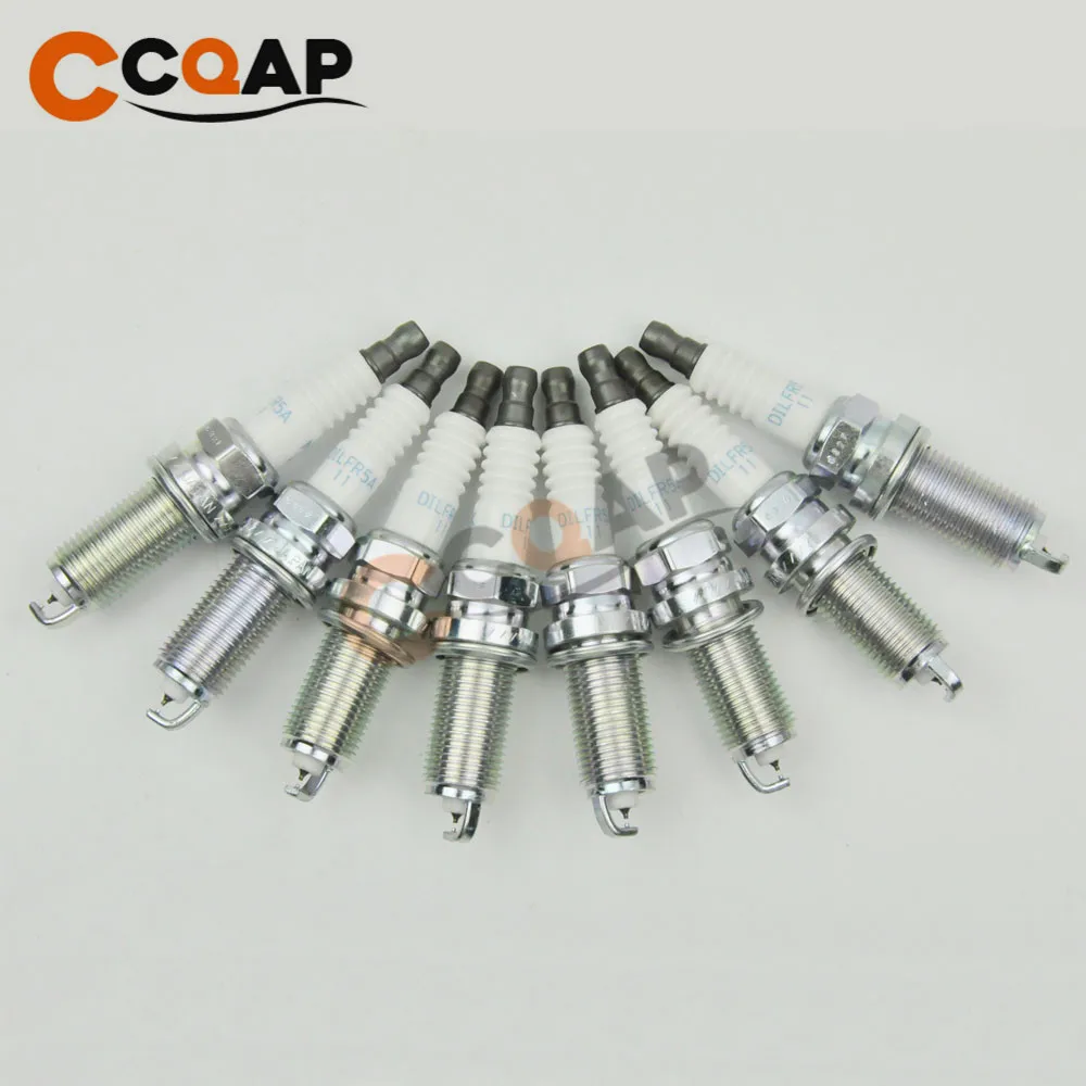 8 x Двойной иридий 22401-ZE01B DILFR5A11 93759 свечи зажигания для Nissan Armada Frontier Infiniti QX56 22401ZE01B 22401 ZE01B