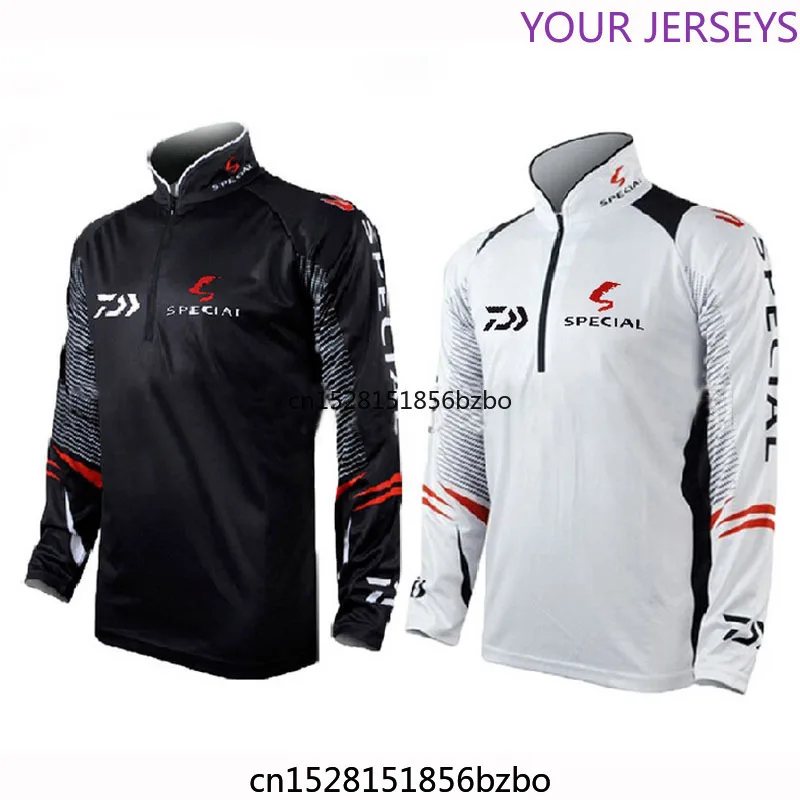 

Outdoor Sport Fishing Shirts Breathable Men Long Sleeve Anti Uv DAWA Jacket Plus Size Camping Hiking Clothes