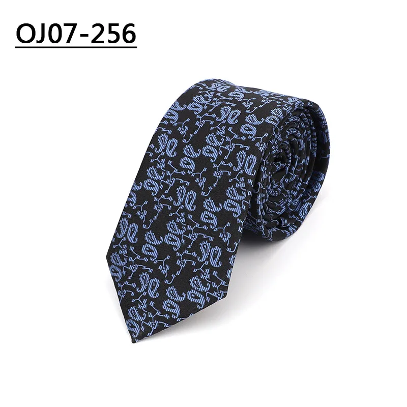 YISHLINE 7 см мужские галстуки в горошек Пейсли галстуки в полоску для мужчин Свадебная вечеринка рубашка костюм жениха Длинный Галстук 24 цвета 1200 иглы - Цвет: OJ07-256