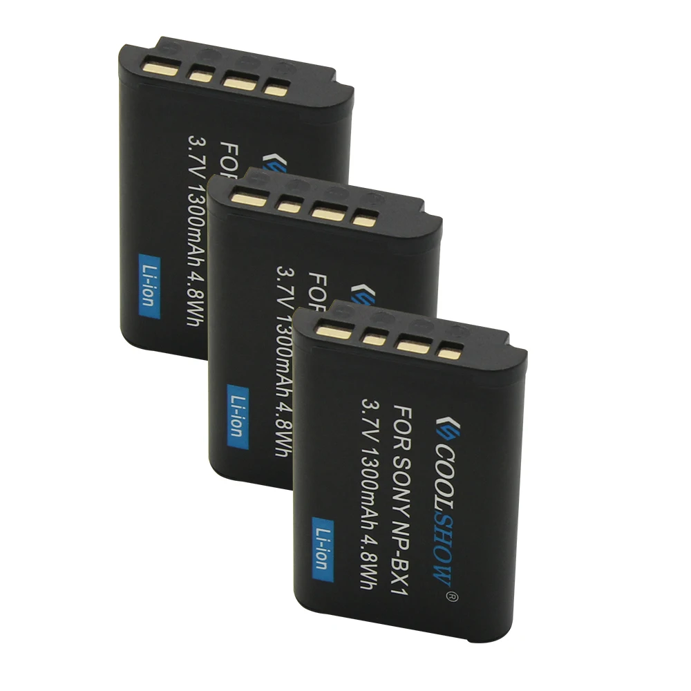 

NP-BX1 Battery for Sony HX300 HX400 HX50 HX60 DSC RX1 RX100 AS100V AS300 M3 M2 AS15 WX350 Bateria BX1 LED USB Charger
