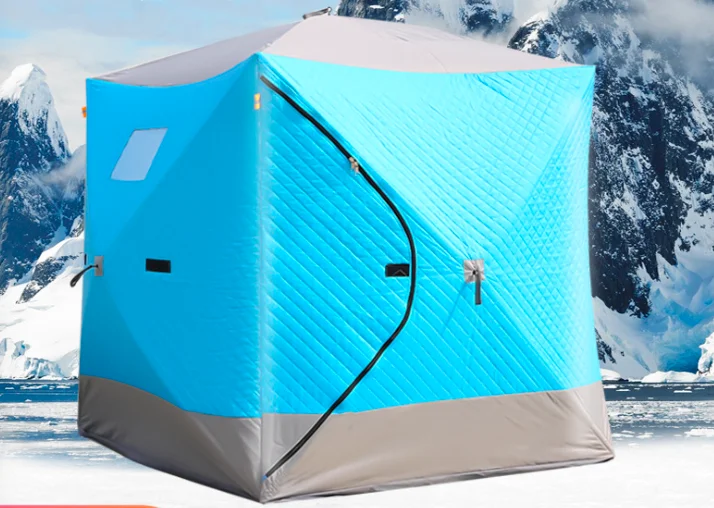 Winter fishing tent plus cotton thickening hunting tent ice fishing tent  ice fishing house warm and cold desert cotton tent